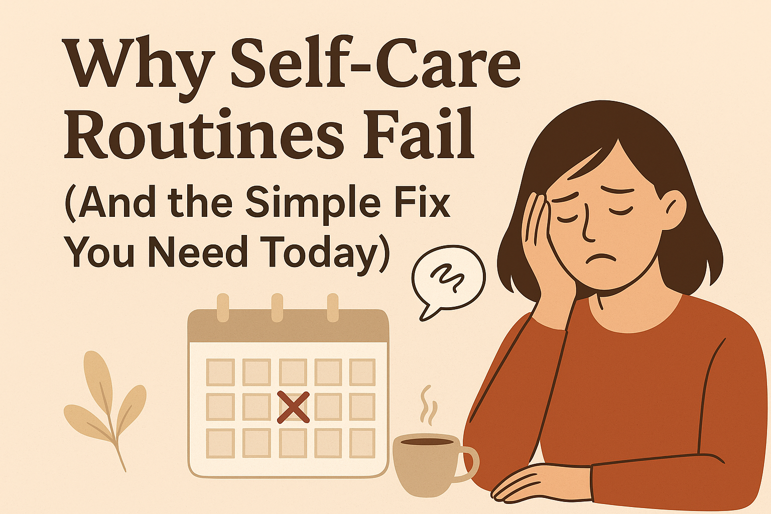 Why Self-Care Routines Fail (And the Simple Fix You Need Today)