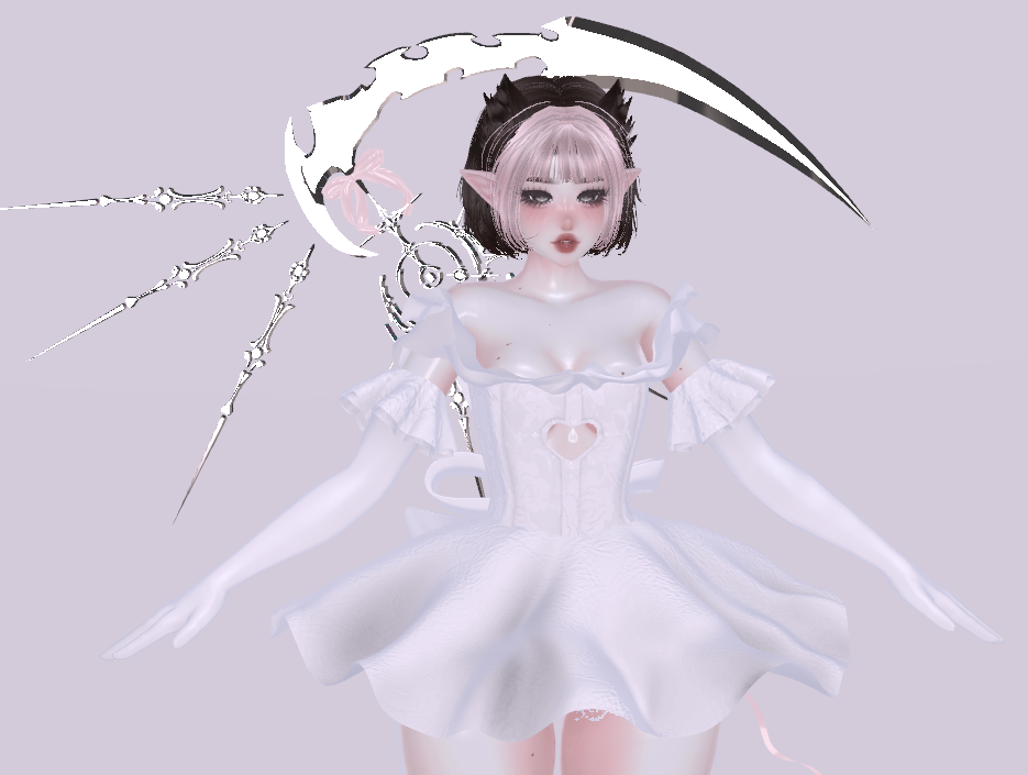 XXR Dress and scythe