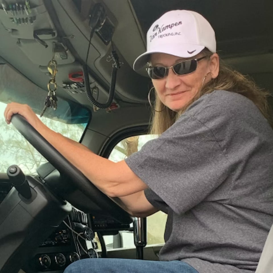 Suzie Helgerson Meet 2 deaf women who beat the odds to become truck drivers
