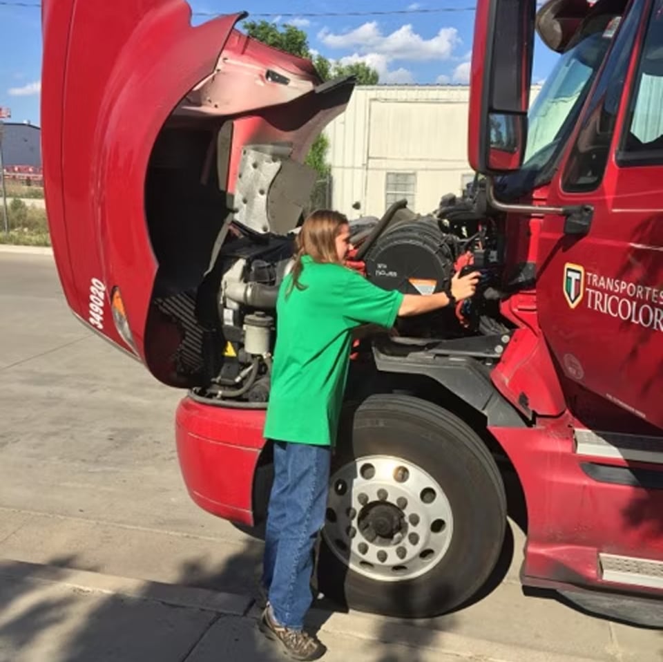 Sandy Sloat From Welder to Trucker