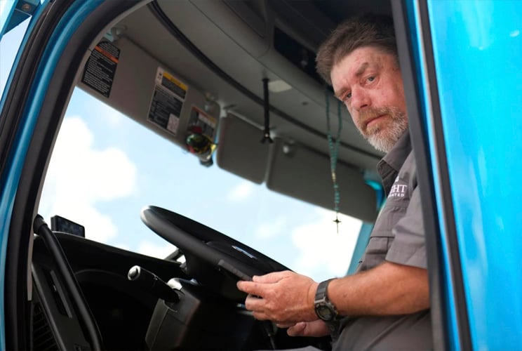 Deaf Richard Boehrer 2023 Deaf Professional Driver of the Year