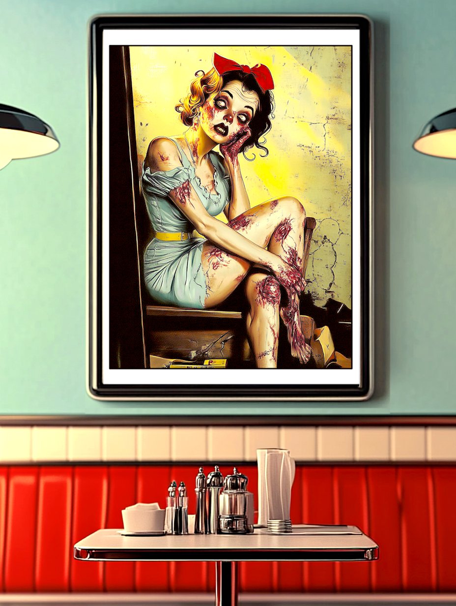 Zombie Vixen Display