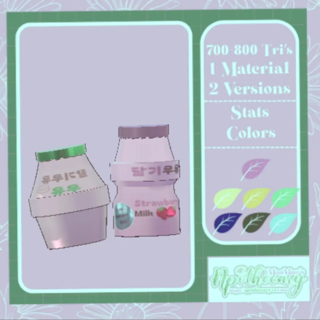 ❀・003 - Korean Milk Pack