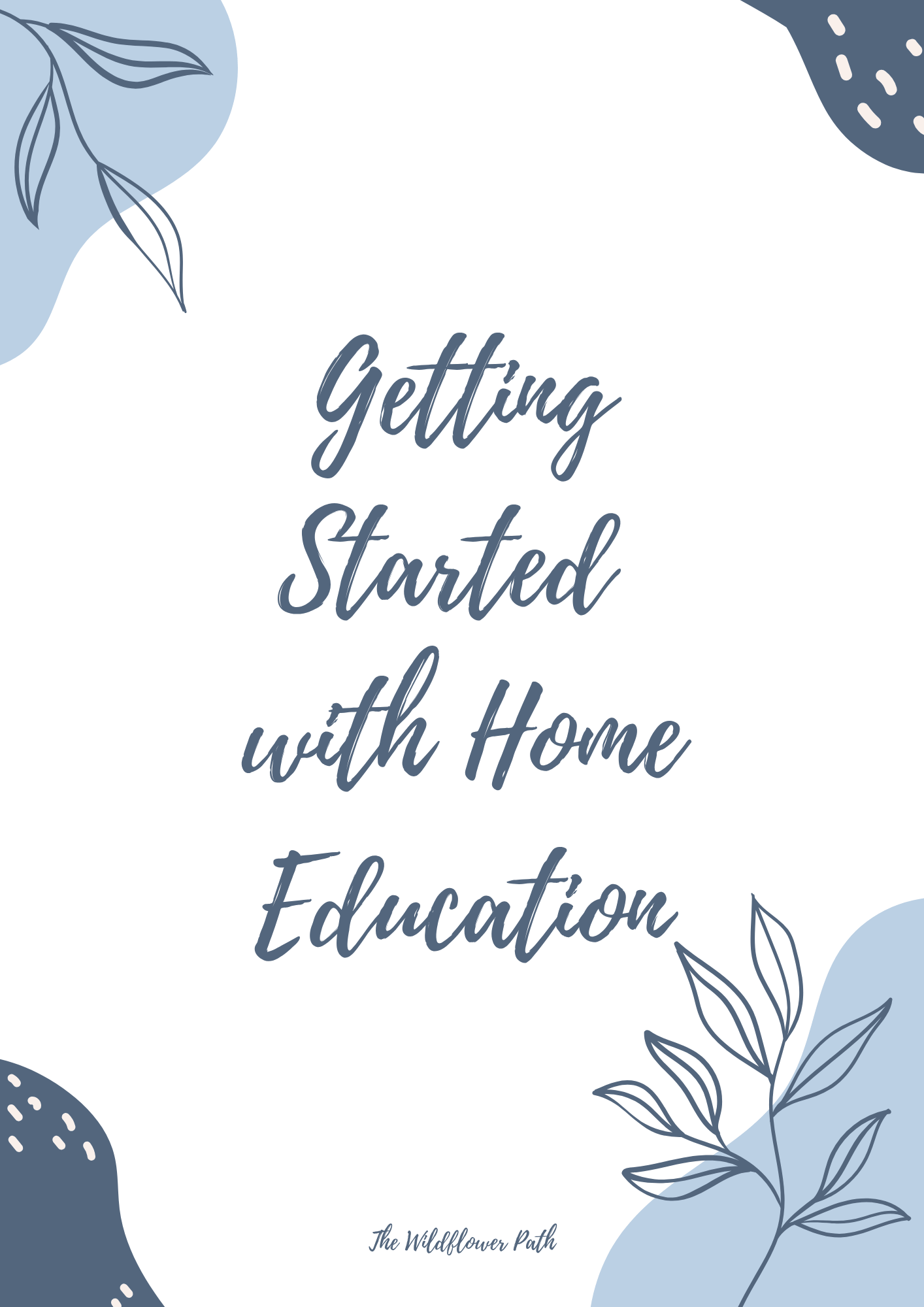 Getting Started with Home Education Ebook - Payhip