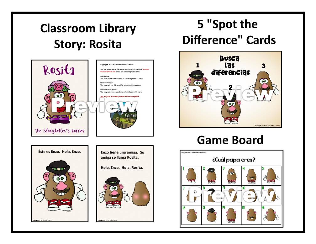 Spanish Body Parts Story - Pobre Enzo - Había una vez - Unit 8