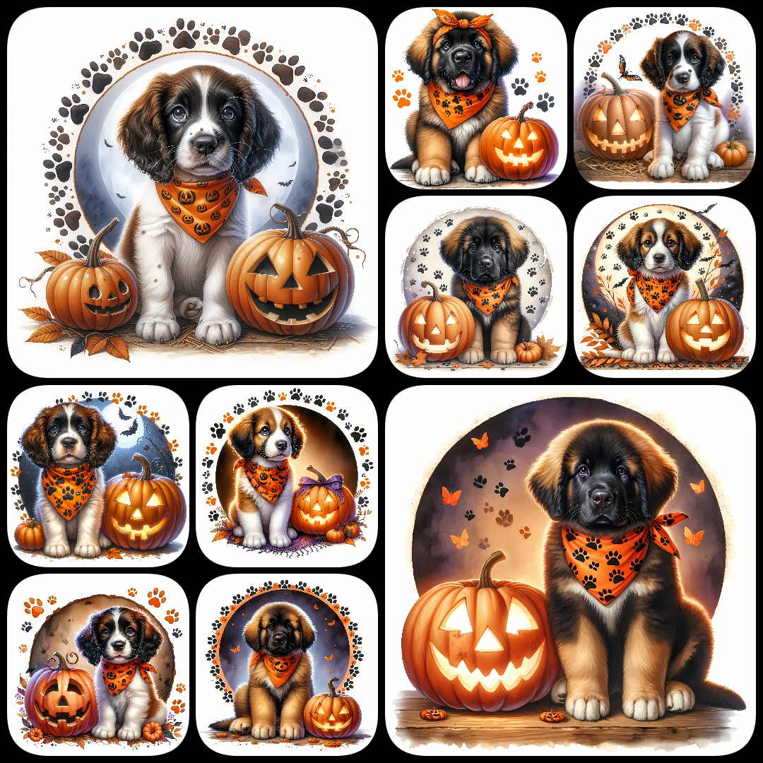 Halloween dog clipart, Halloween dog PNG, spooky dog images, dog Halloween art, Halloween pet clipart, high resolution Halloween dogs, dog breed clipart, printable dog images, cute Halloween dogs, Halloween dog illustrations, sublimation dog PNG, digital