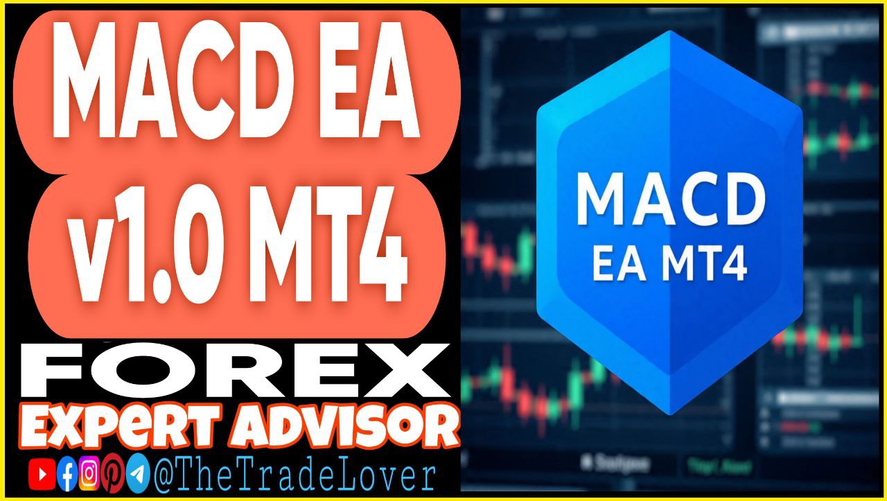 MACD EA v1.0 MT4 (Works on Build 1441 ) | Forex Robot | MT4 Expert Advisor