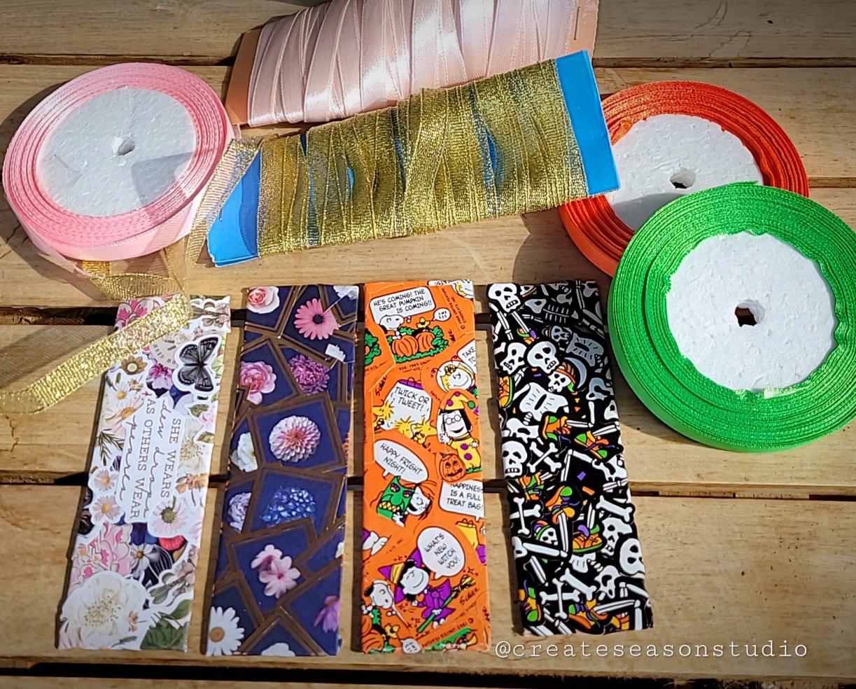 Sticker Collage Bookmarks