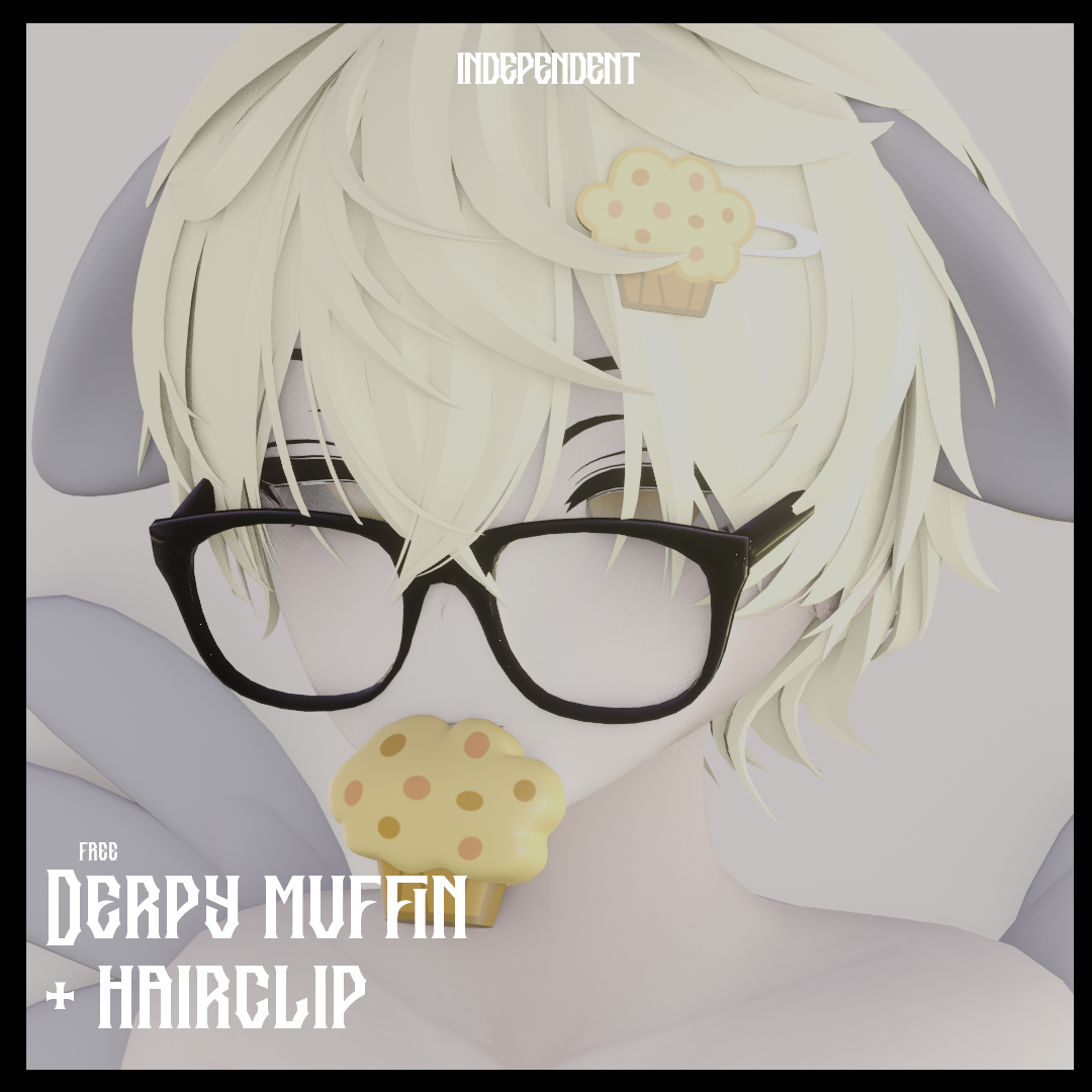 Derpy Muffin n Hairclip (FREE)