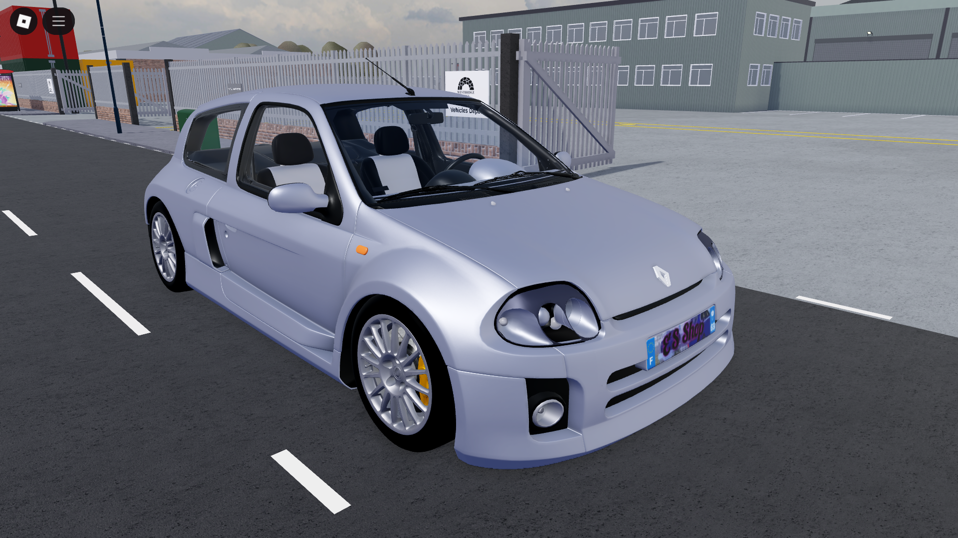 FREE Renault Clio V6 2001 – Classic Roblox Hot Hatch