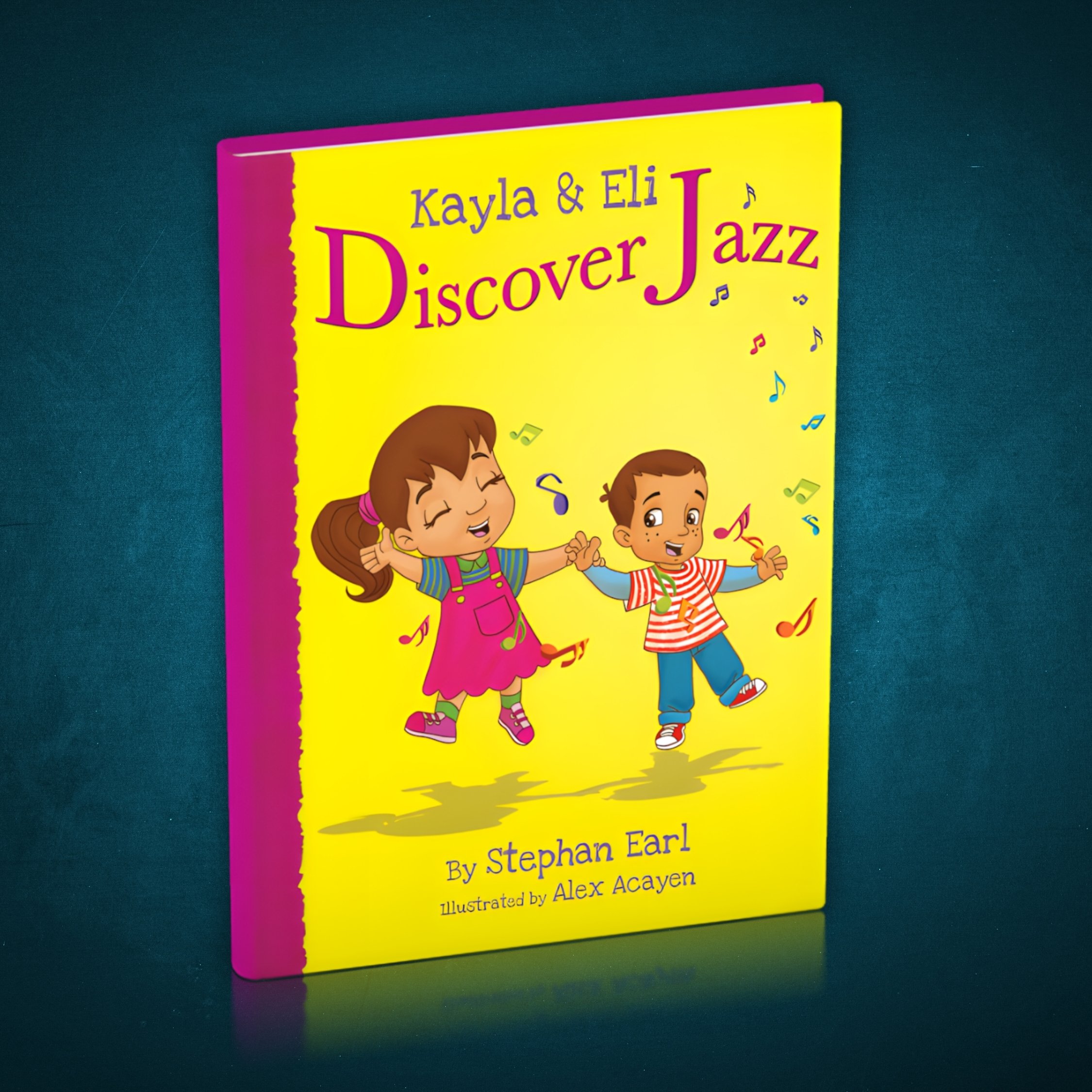 Shop | Kayla and Eli Discover Jazz - Children's Books by Stephan Earl