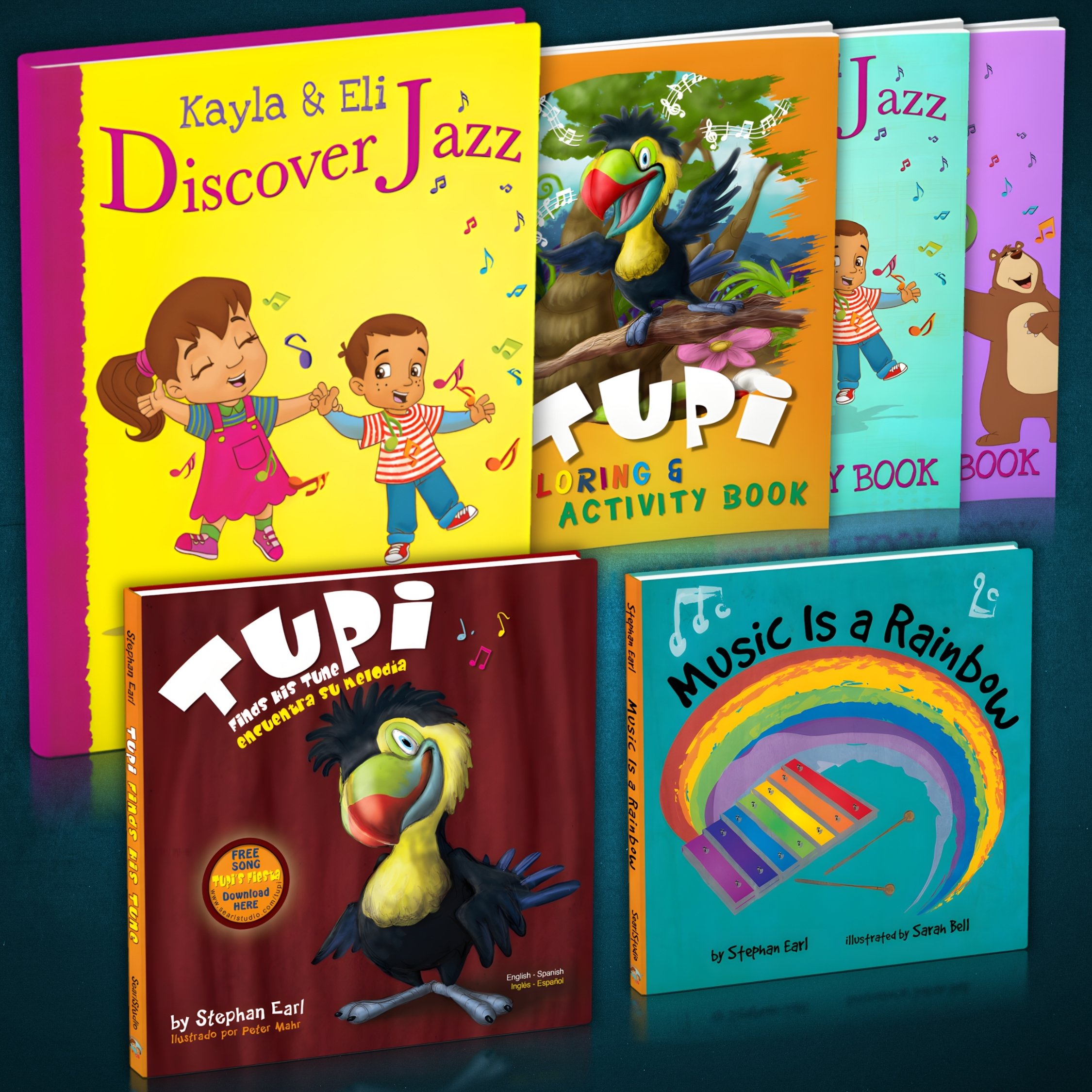 Children's Adventure Time Book Bundle by Stephan Earl