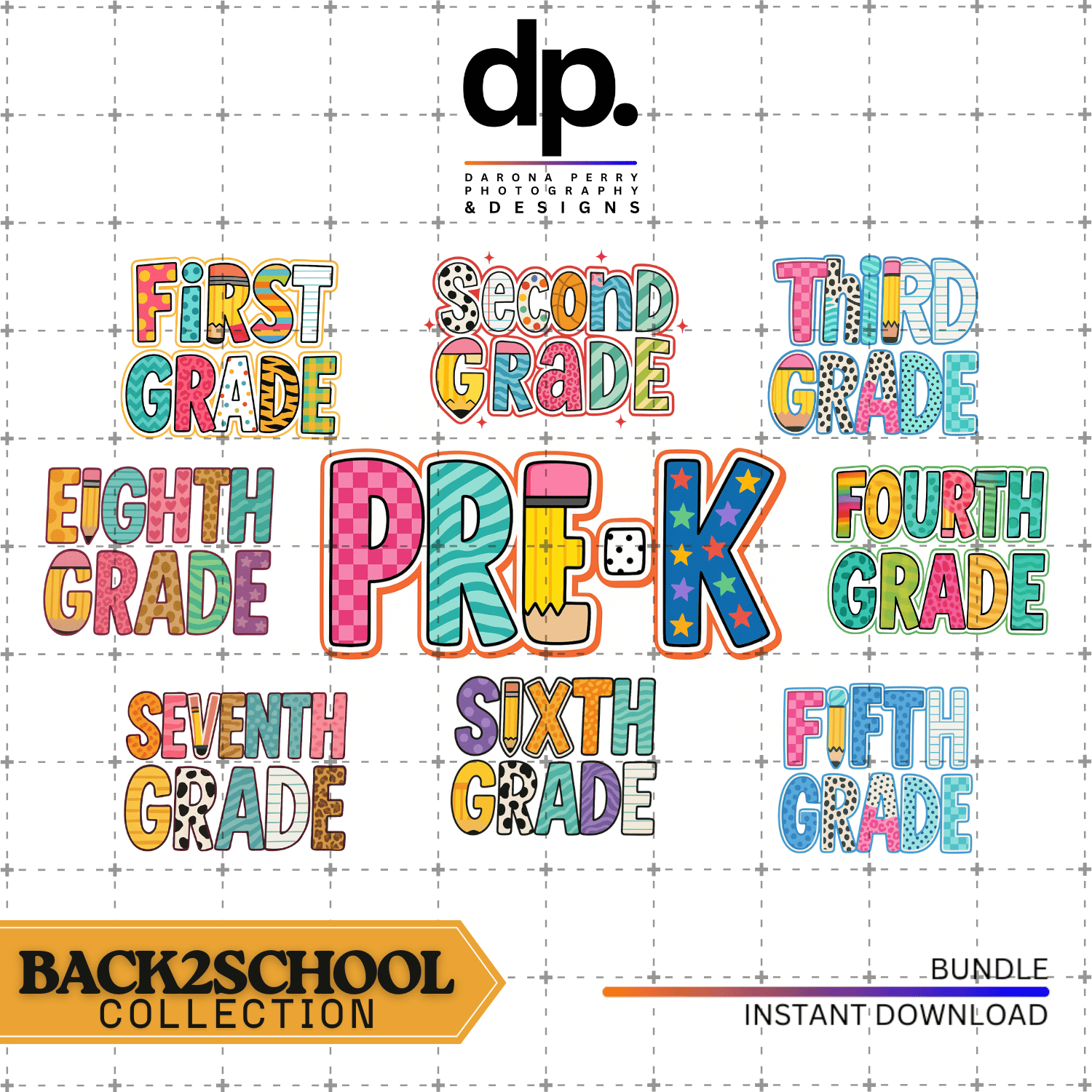 BACK2SCHOOL COLLECTION - LEVEL UP (9) - Payhip