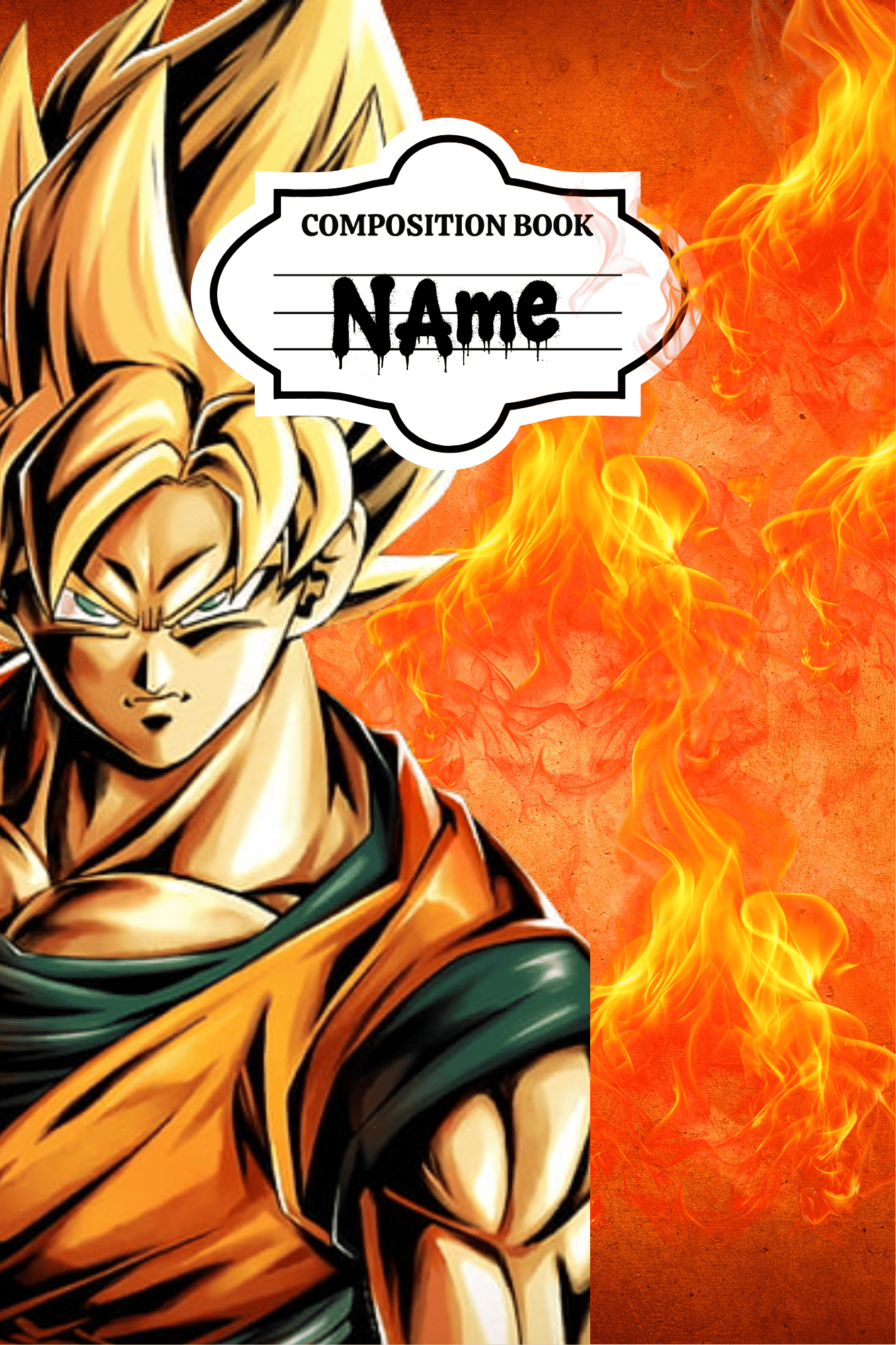 Dragon Ball Z editable template - Payhip