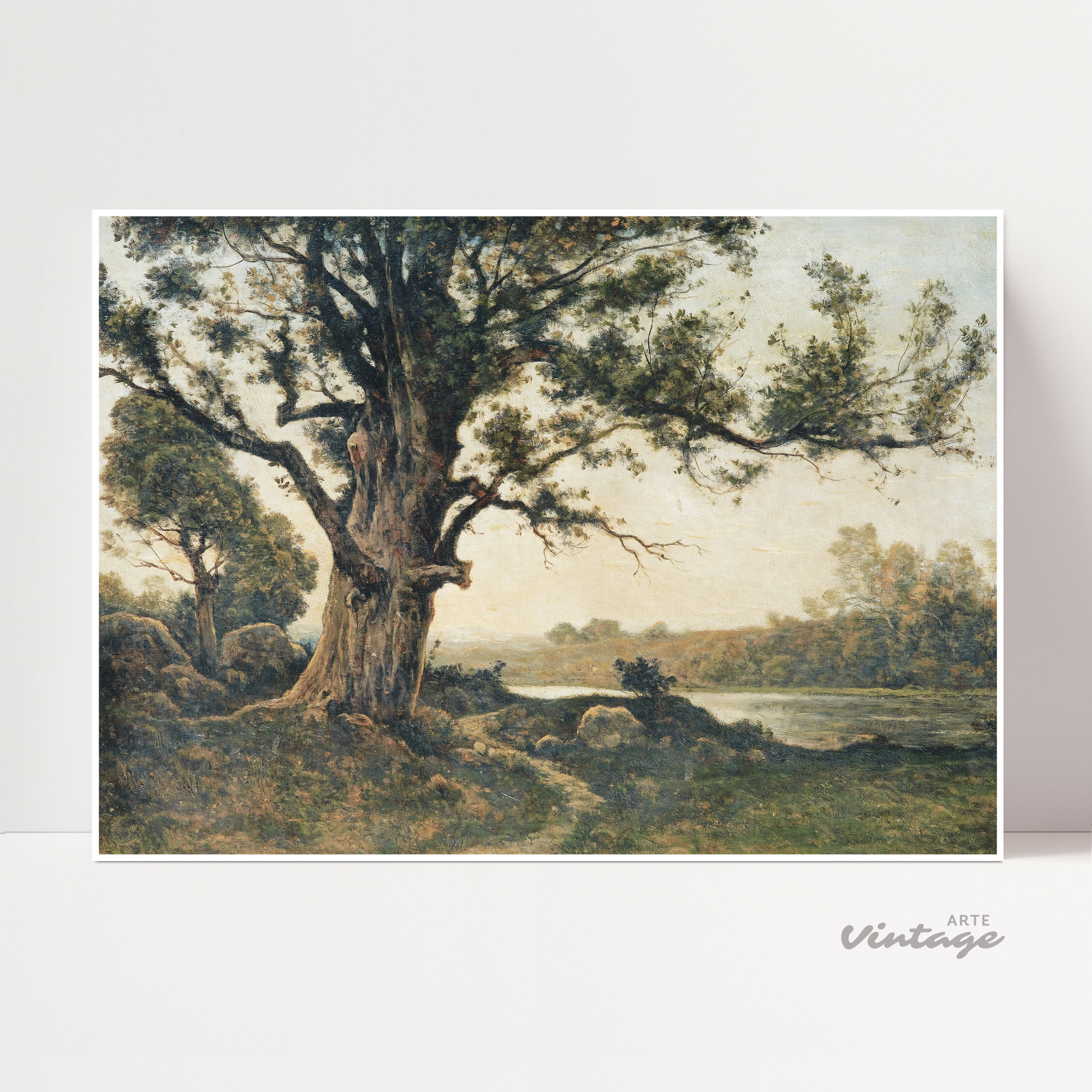 Arte Vintage - Paisagem