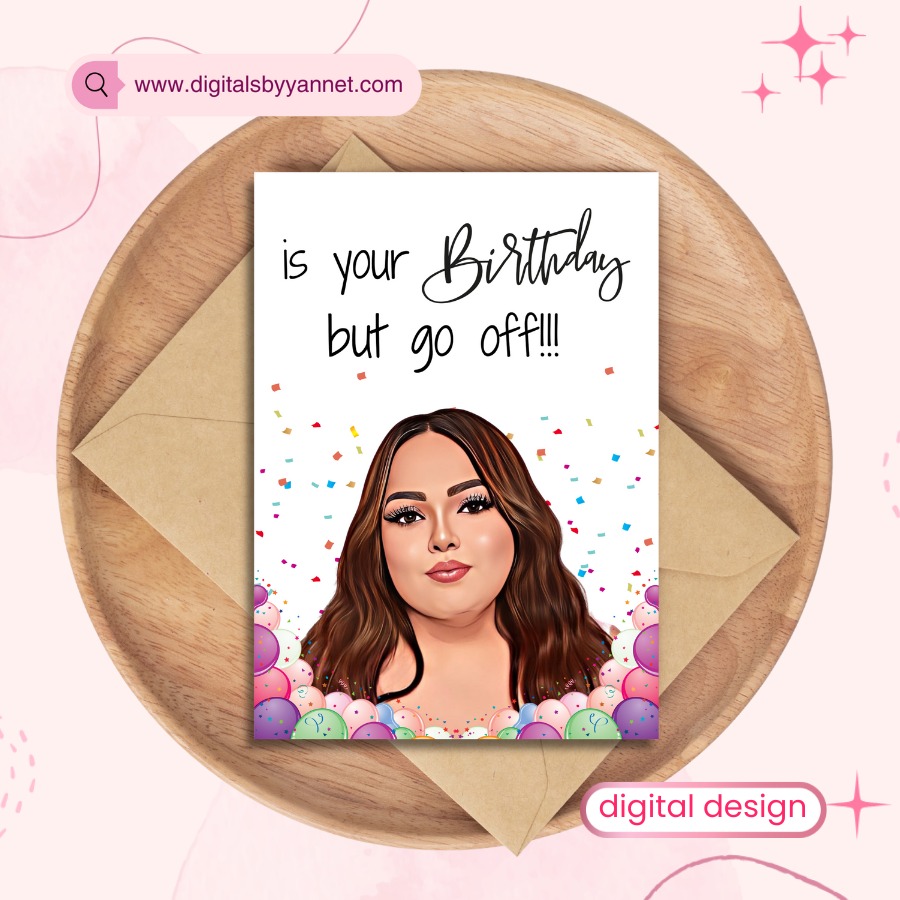 Funny birthday card