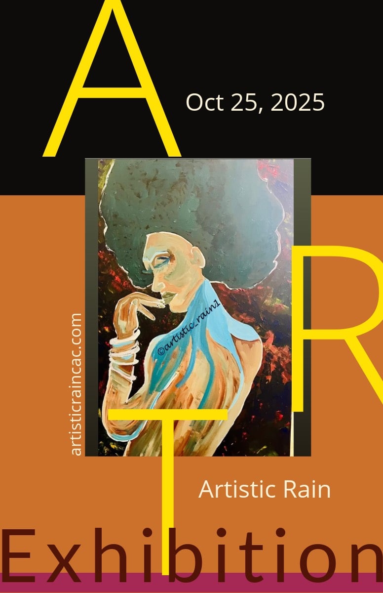 artistic rain art exhibition