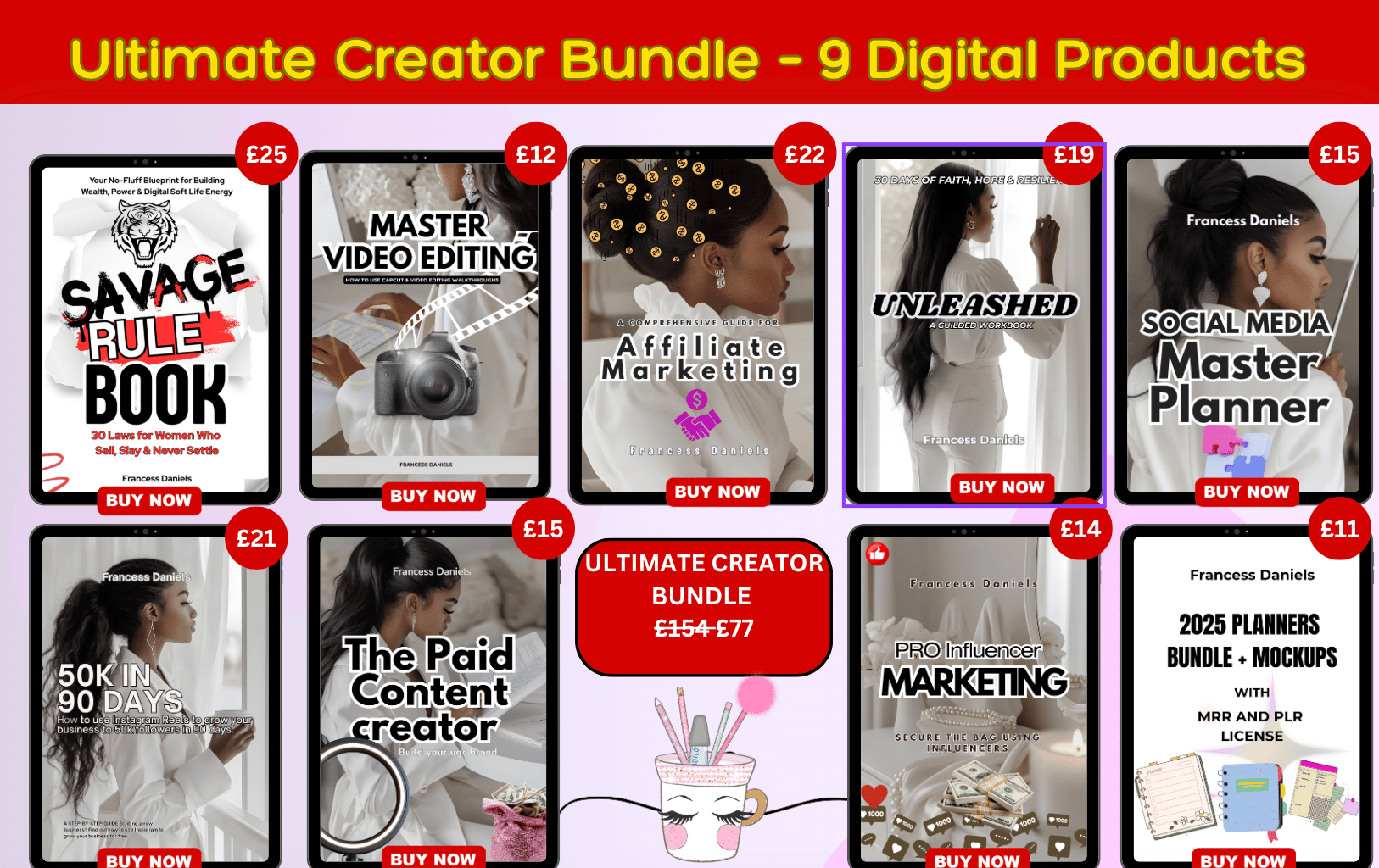 The Ultimate Creator Bundle - 9 Digital Products - Payhip