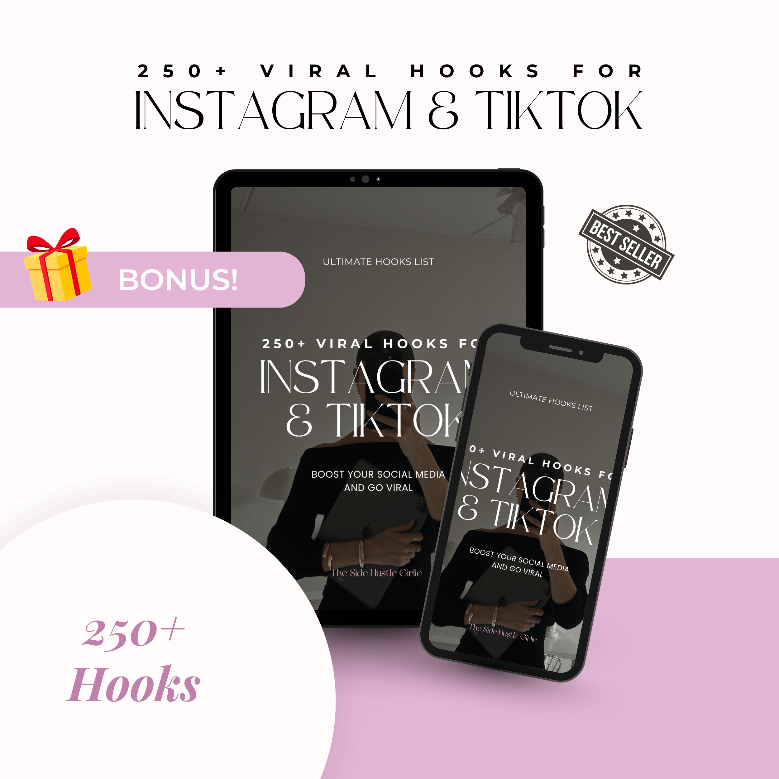 250 Viral Hooks for Instagram & TikTok Bonus - Payhip