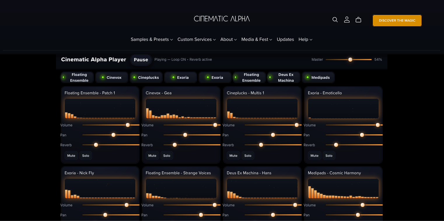 Cinematic Alpha 5.0: A New Home, A New Sound Experience