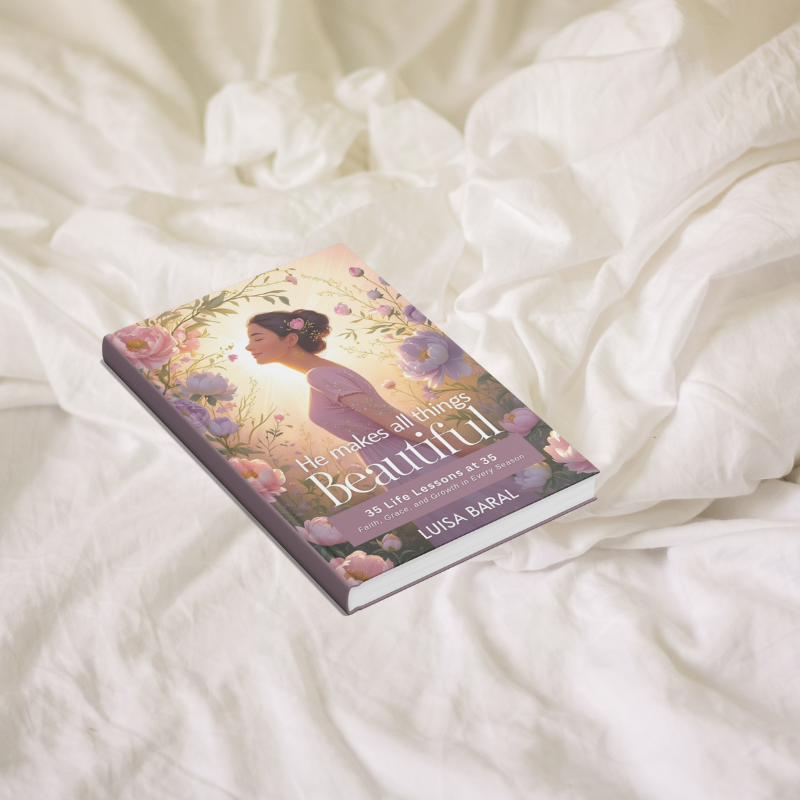 christian book, Amazon book finds, He Makes all Things Beautiful, Faith Journey, Trusting God, Be Still, God is with you, Christian Motivation, Women of God