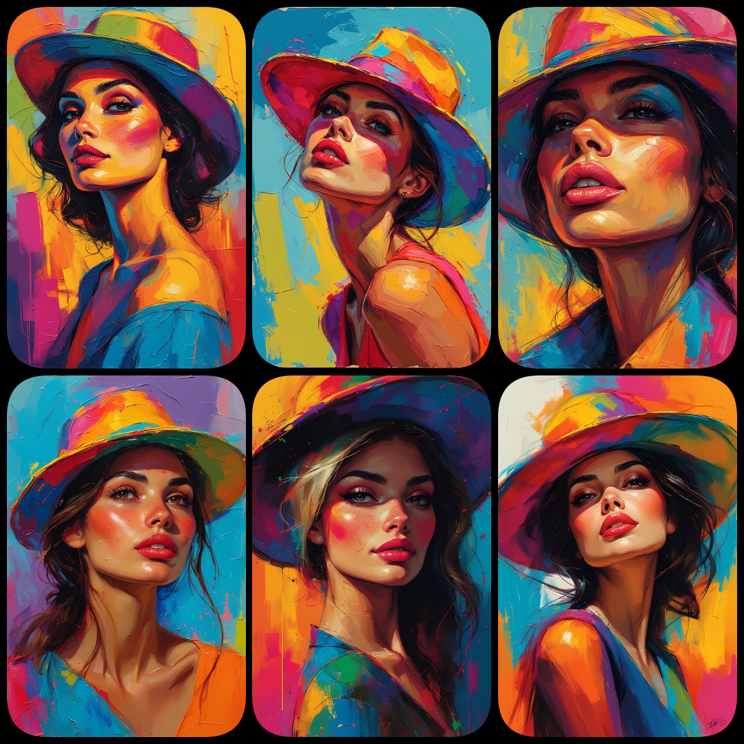 bold female art, vibrant women illustrations, abstract female portraits, geometric woman artwork, retro women prints, pop art women collection, art deco digital art, high resolution art prints, colorful modern female art, downloadable art bundle, aestheti