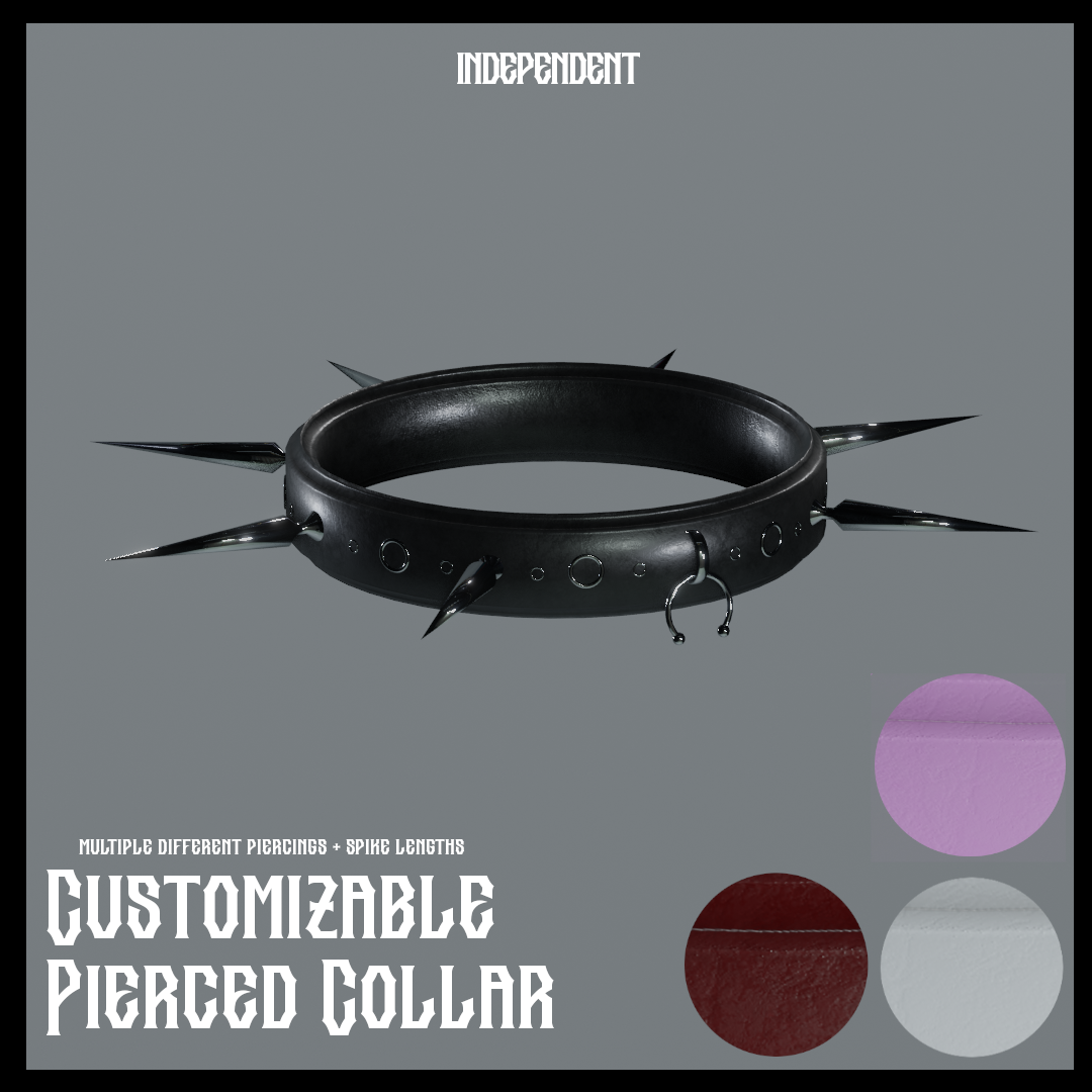 Customizable Piercing Collar