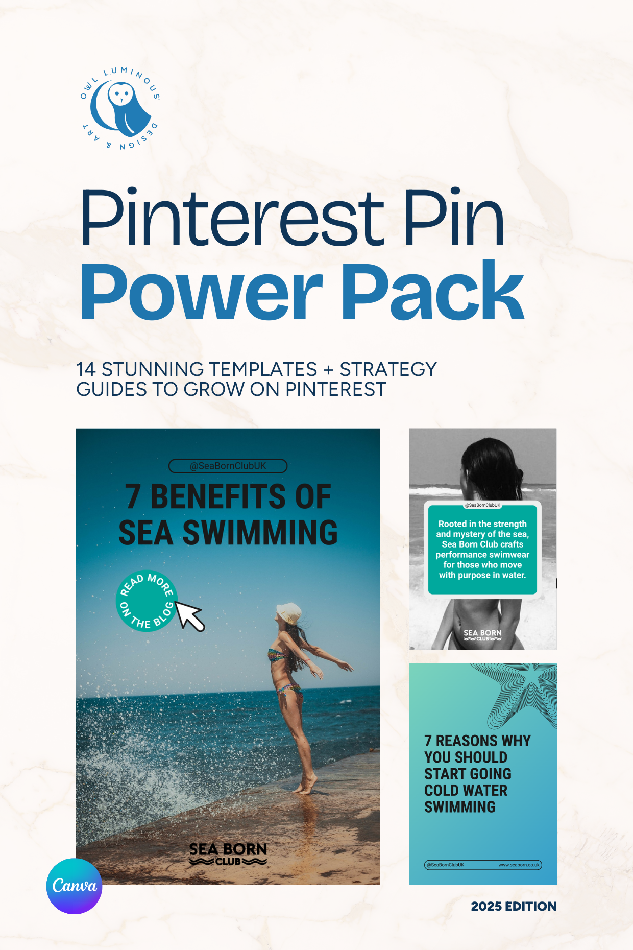 Pinterest Pin Power Pack to help with Building a Resilient Brand for Women in Business