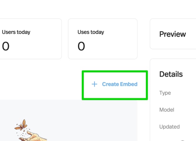 Pickaxe Chatbot Embed Screenshot