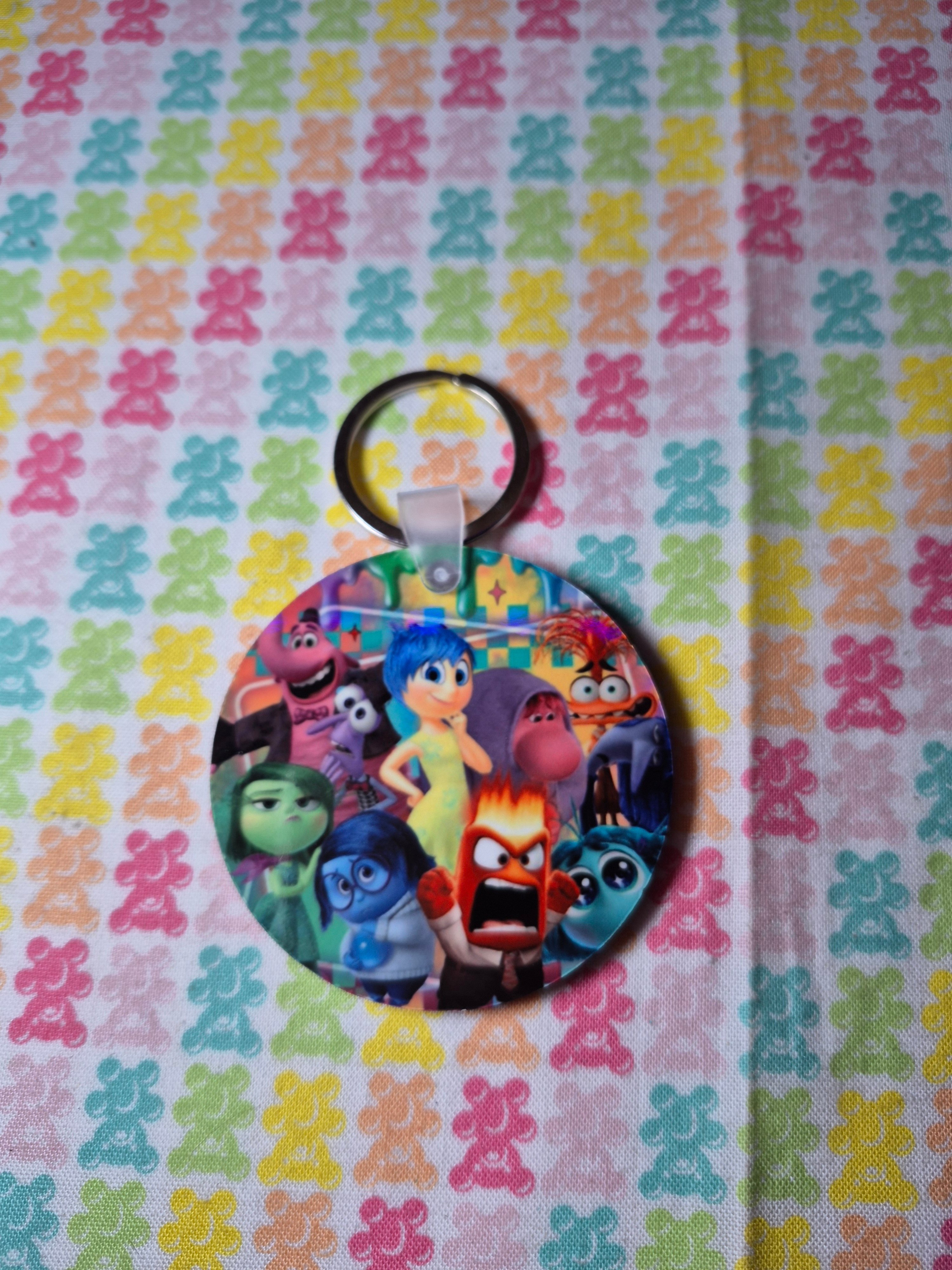 Inside Out Key Chain Keychain Circle Inside Out - Payhip