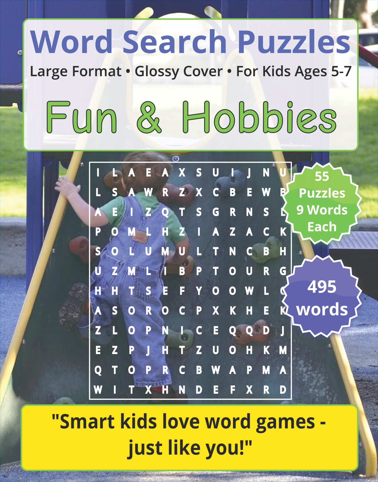 Fun & Hobby: Word Search Puzzle for Kids Ages 5-7 - Printable Activity ...