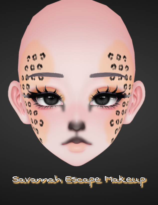 Savannah Escape Makeup -  chihiro head