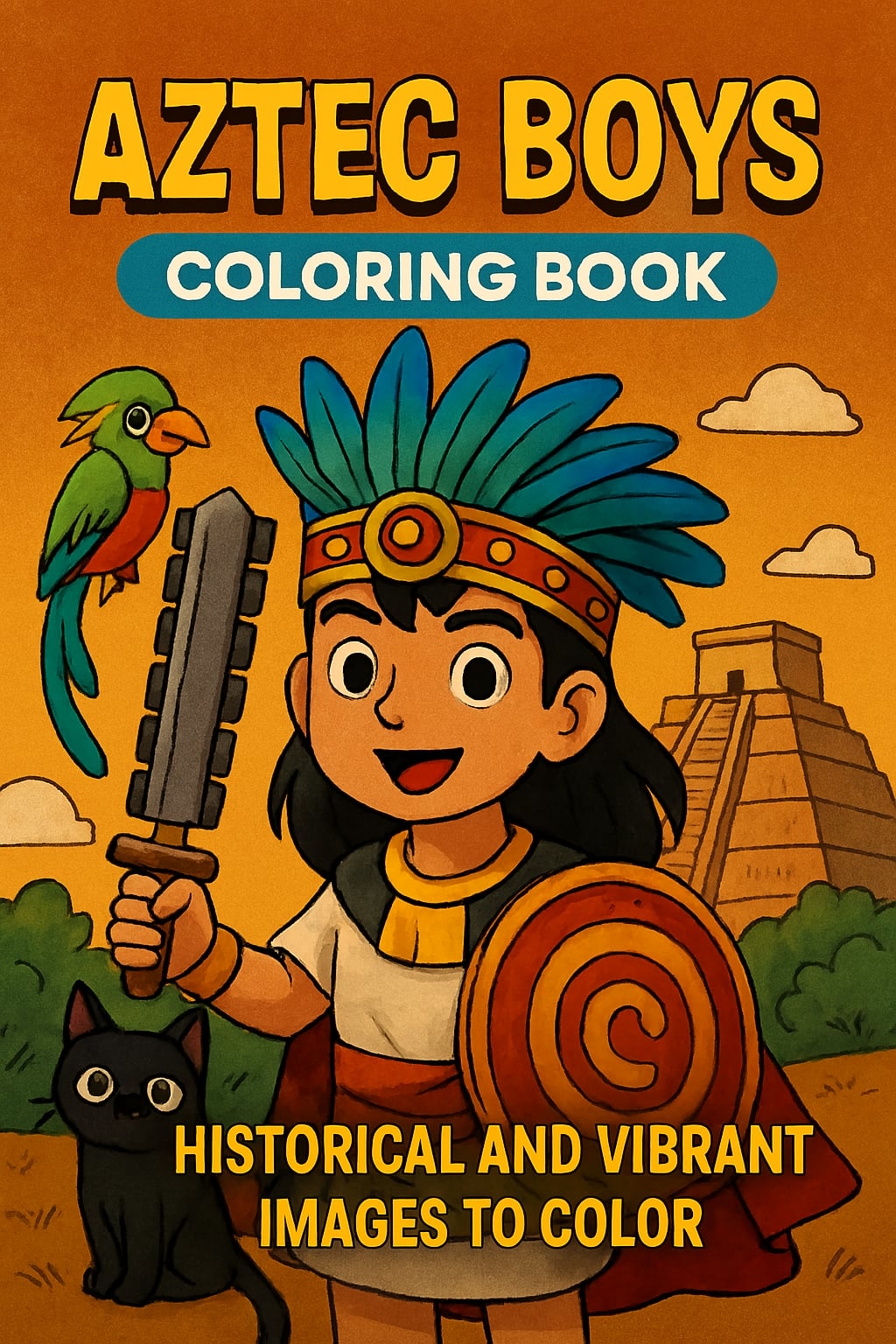Aztecs Coloring Book Bundle