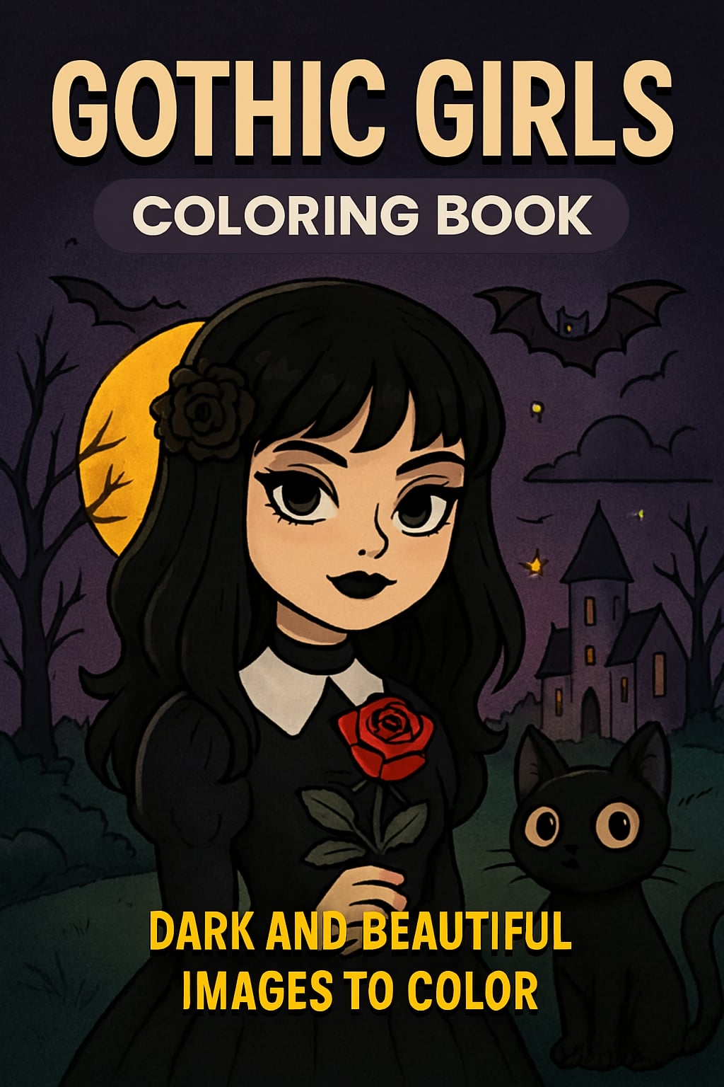 Gothic Dreams Coloring Book Bundle