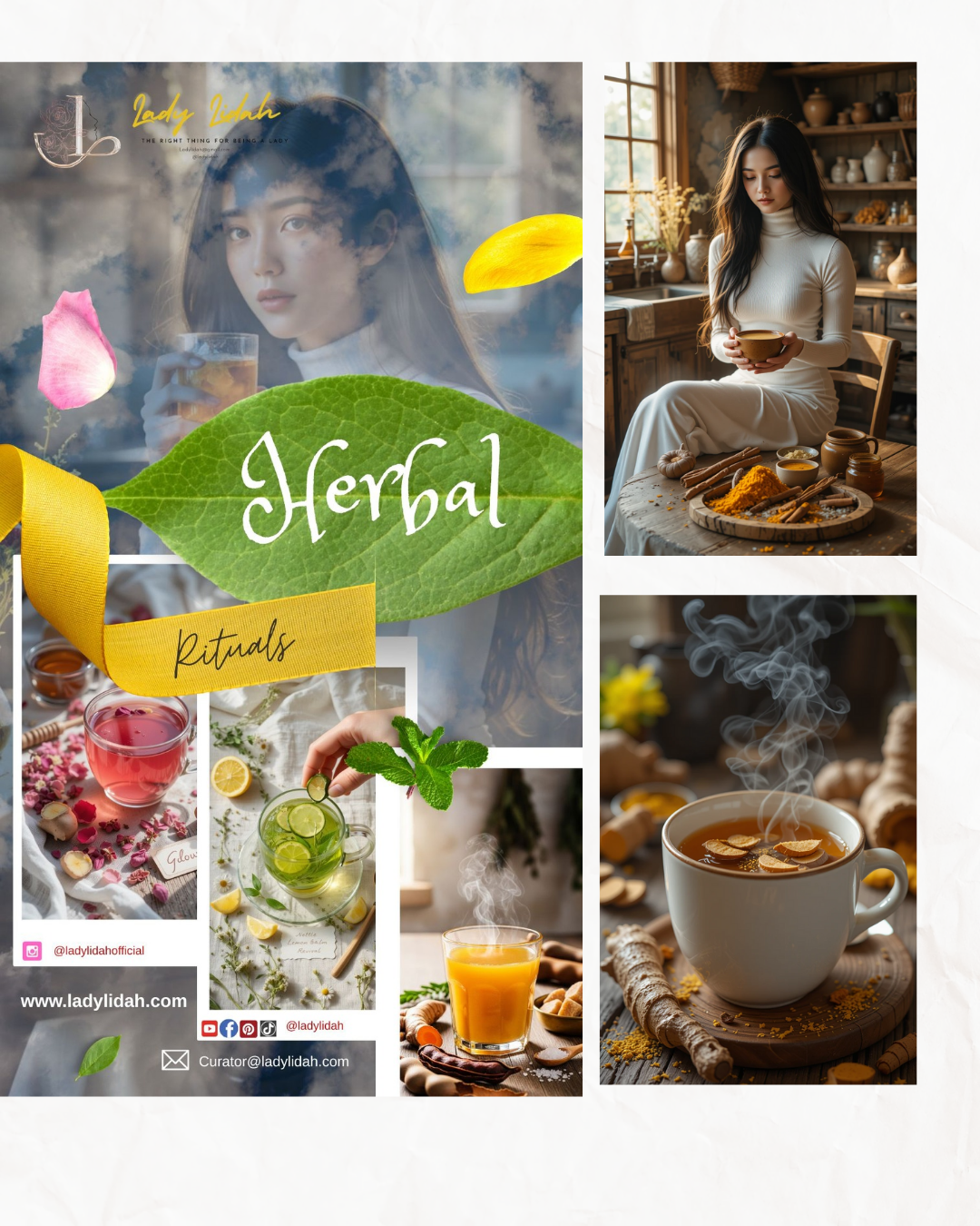 Herbal Rituals Cookbook : Healing Teas, Tonics & Wellness Lattes