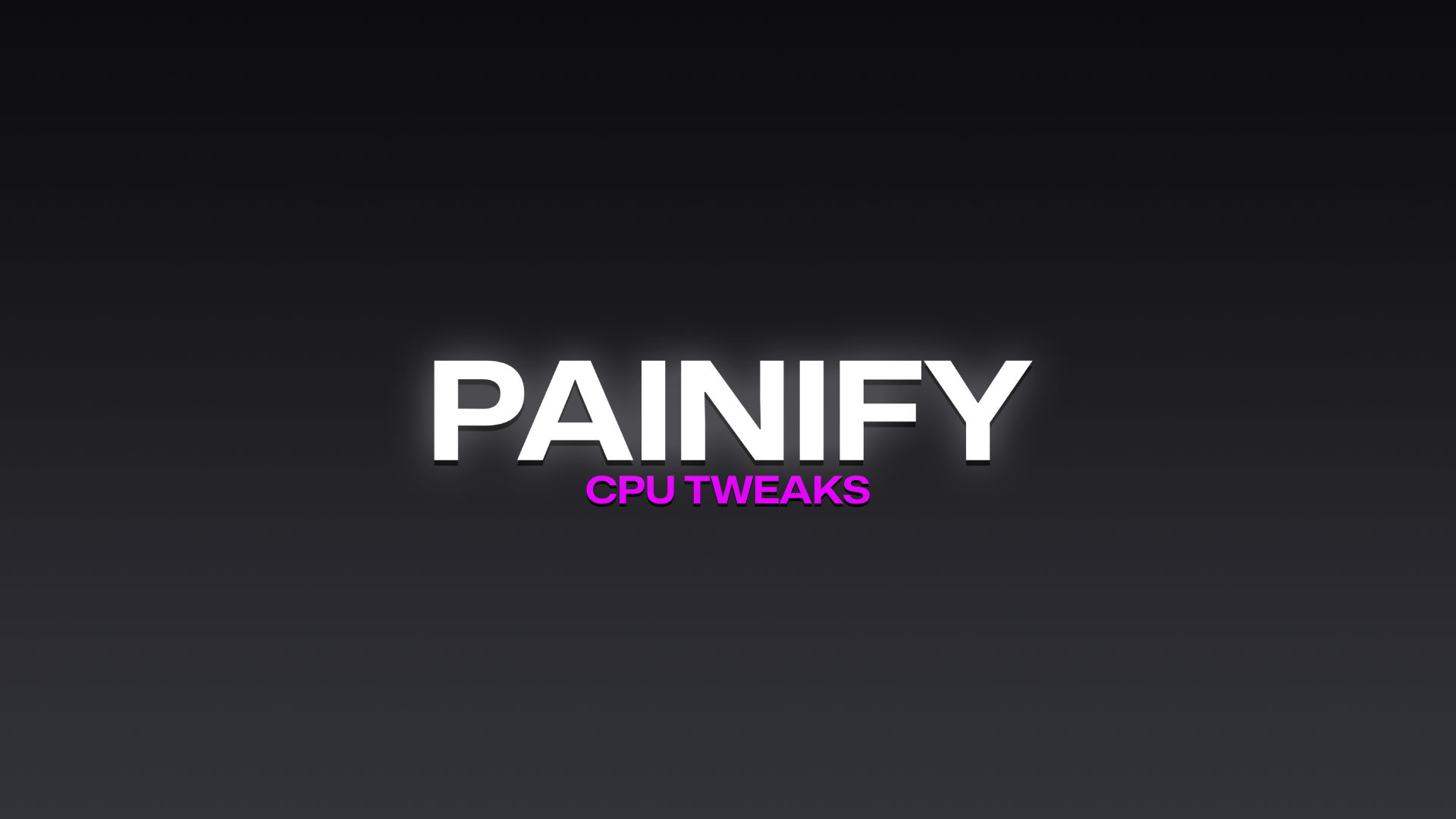 Painify CPU Tweaks - Payhip