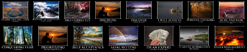 15 Affirmation Posters - Words to inspire, art to uplift  - daily affirmations made beautifully visible