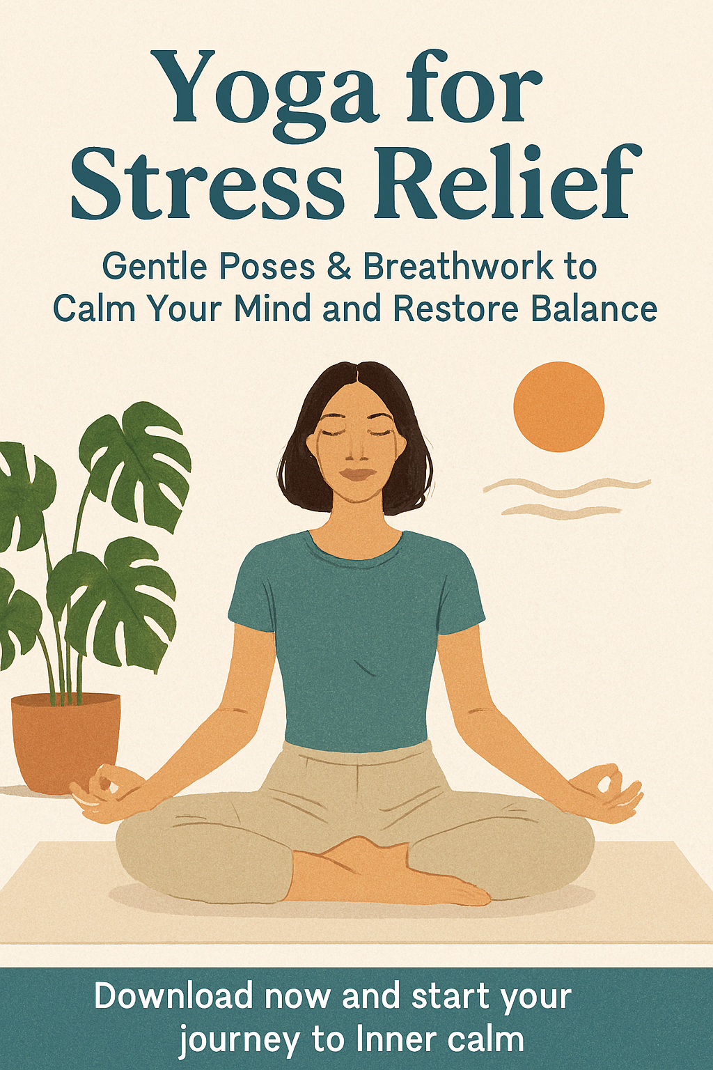 Yoga for Stress Relief: Gentle Poses & Breathwork to Calm Your Mind and ...