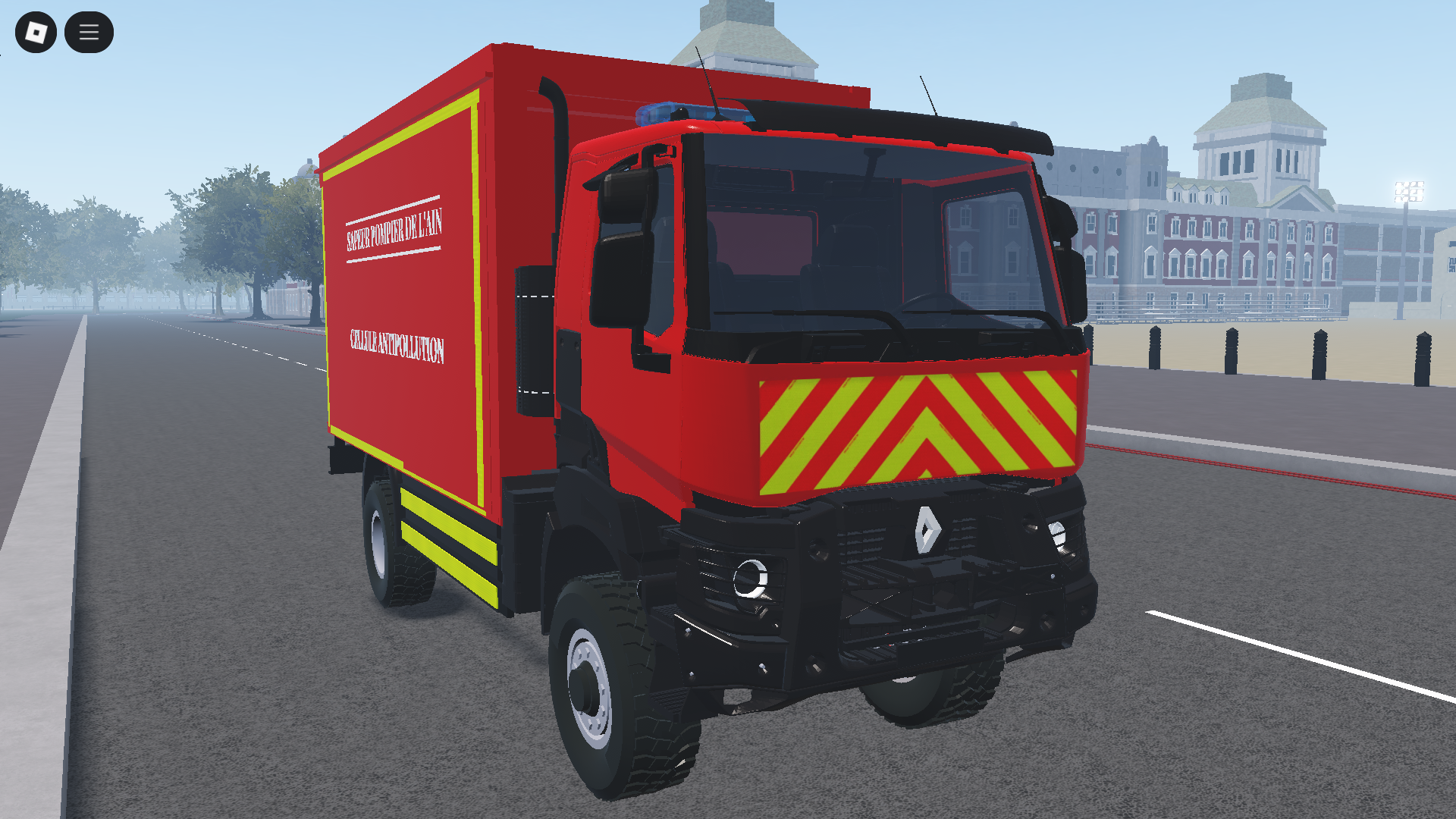 Renault Kerax Cube SAPEUR POMPIER – Roblox Fire Truck