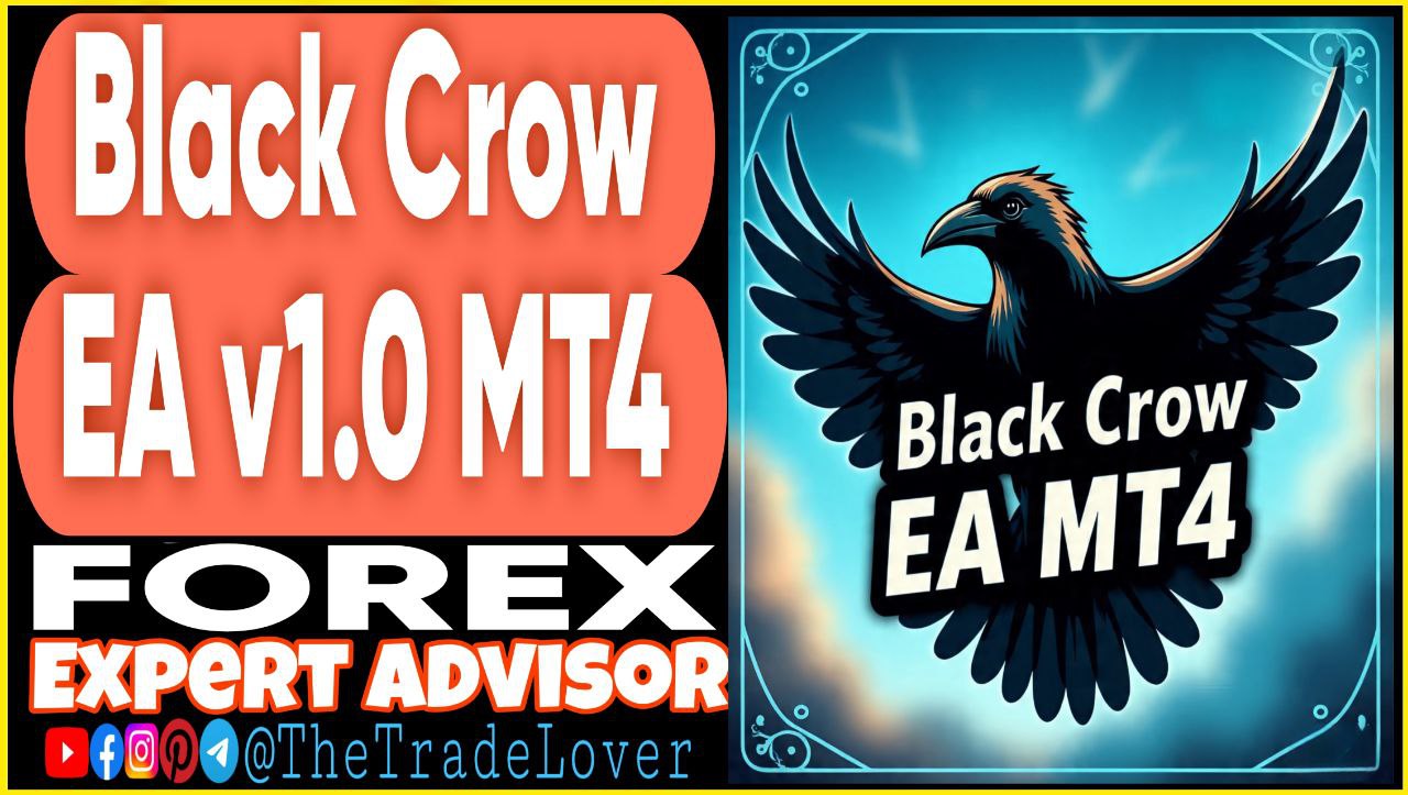 Black Crow EA v1.0 MT4 (Works on Build 1441 ) | Forex Robot | MT4 Expert Advisor