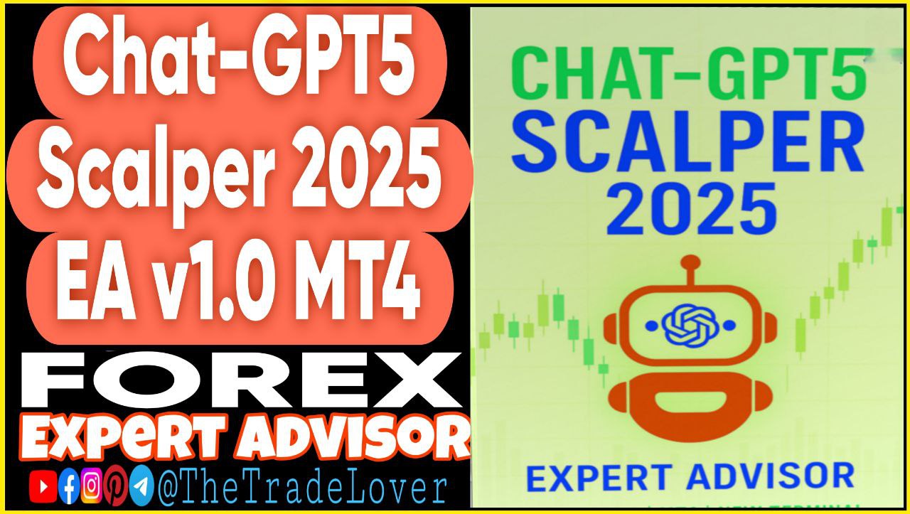 Chat GPT5 Scalper 2025 EA v1.0 MT4 (Works on Build 1441 ) | Forex Robot | MT4 Expert Advisor