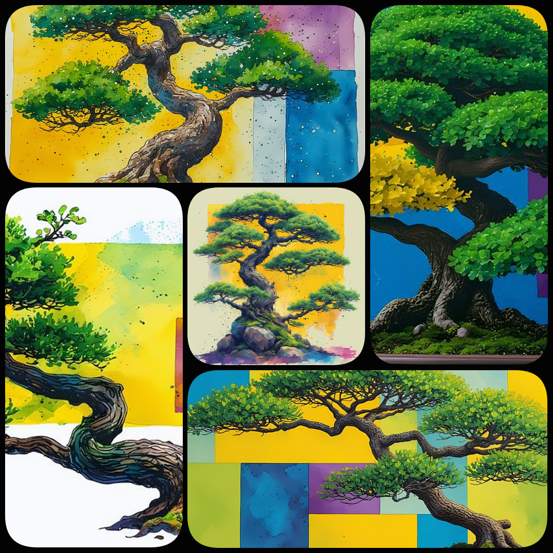 abstract art digital bundle, vibrant digital art, watercolor bonsai tree, bee purple iris art, yellow rose abstract, geometric abstract background, digital download art, printable wall art, bold abstract images, fashion textile design art, social media gr