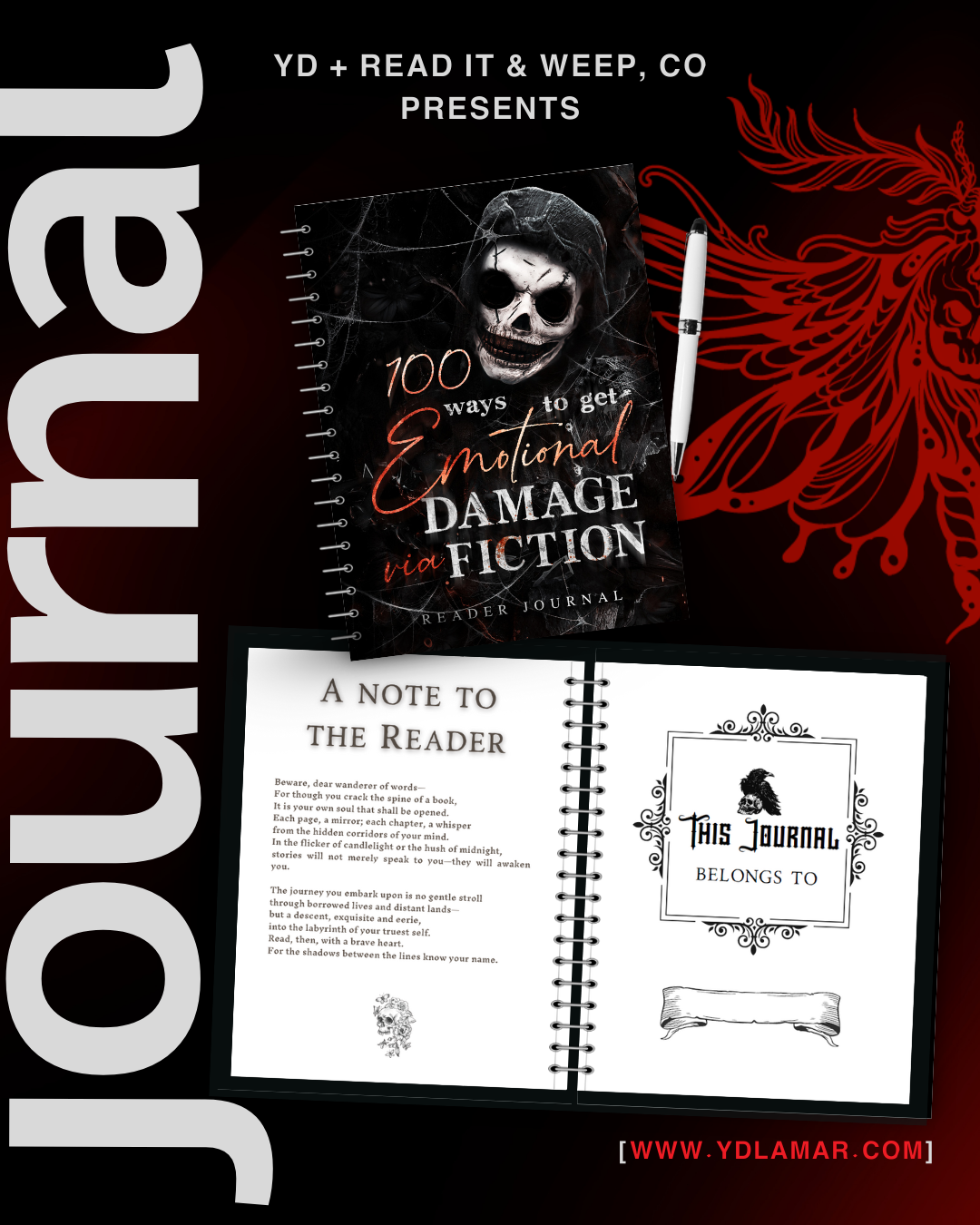 gothic reader journal marred heart pact author yd la mar emotional damage via fiction