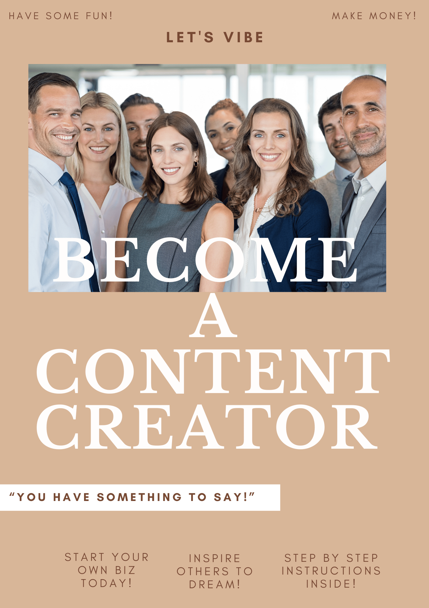 "Become A Content Creator" - Payhip