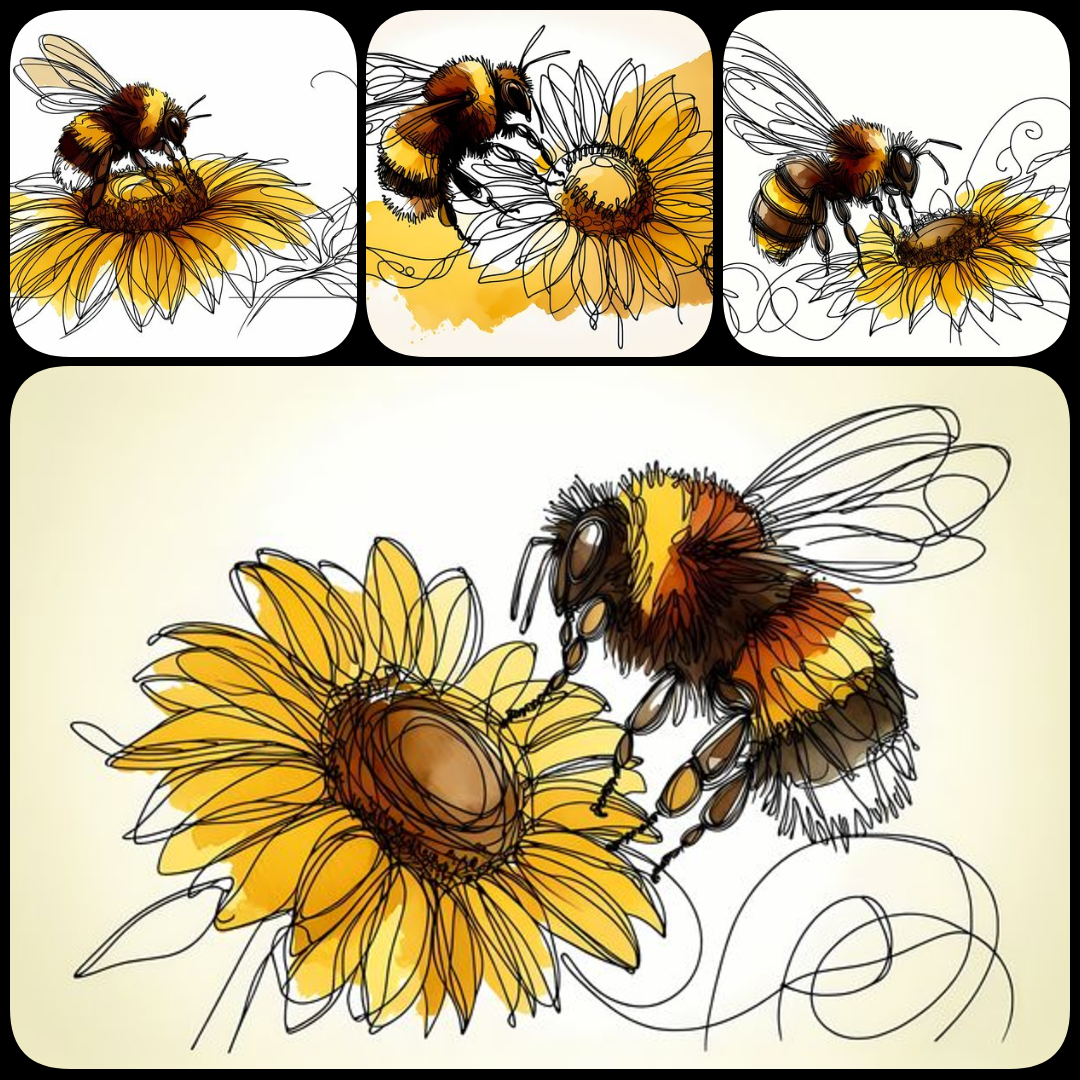 yellow bird art, bee vector art, birds in birdhouses, abstract hadada ibis, bee doodle art, vector bee sunflower, silhouette bird art, bee on hibiscus vector, geometric bird art, textured paint stroke art, purple iris bee art, yellow rose bird illustratio