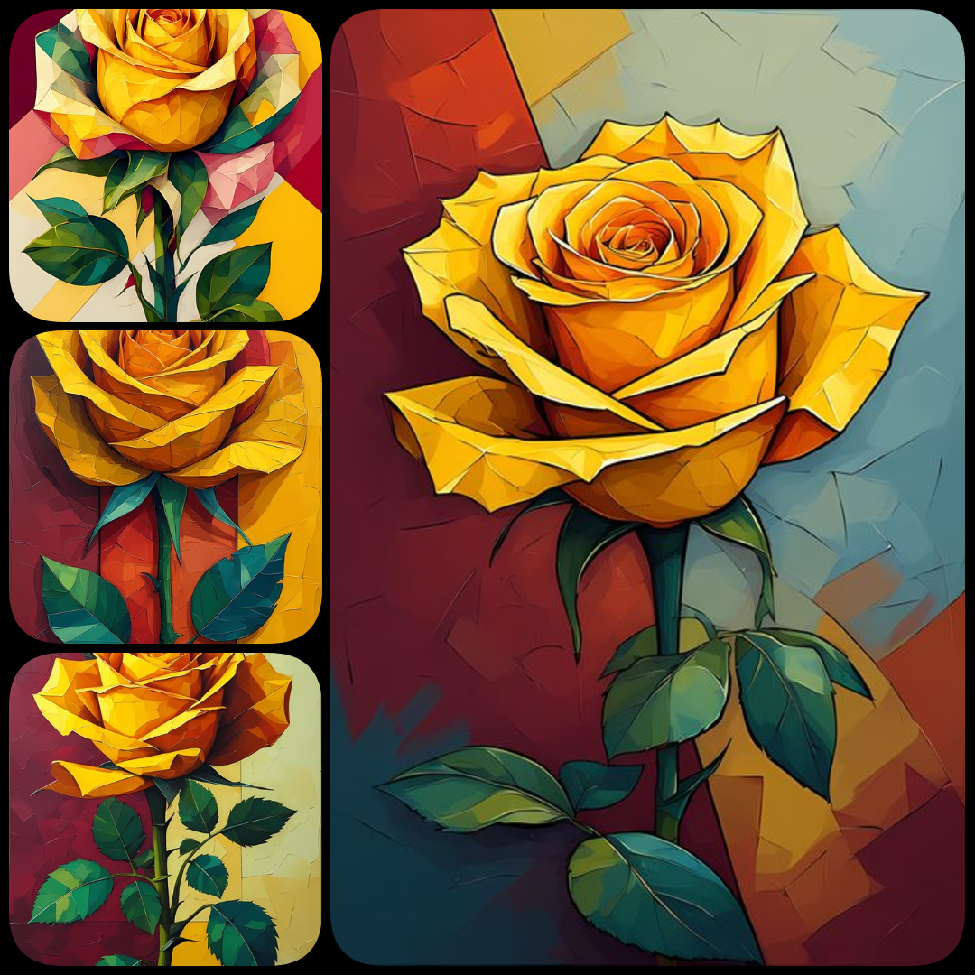 yellow flower PNGs, floral clipart bundle, sunflower digital art, watercolor floral images, abstract yellow roses, vintage flower illustrations, mixed media florals, geometric floral design, shabby chic scrapbook paper, yellow pansy PNG, high resolution f