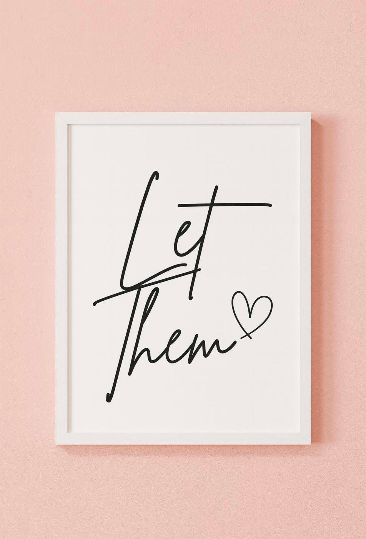Minimalist Inspirational Quote Print: Modern Black and White Wall Art ...
