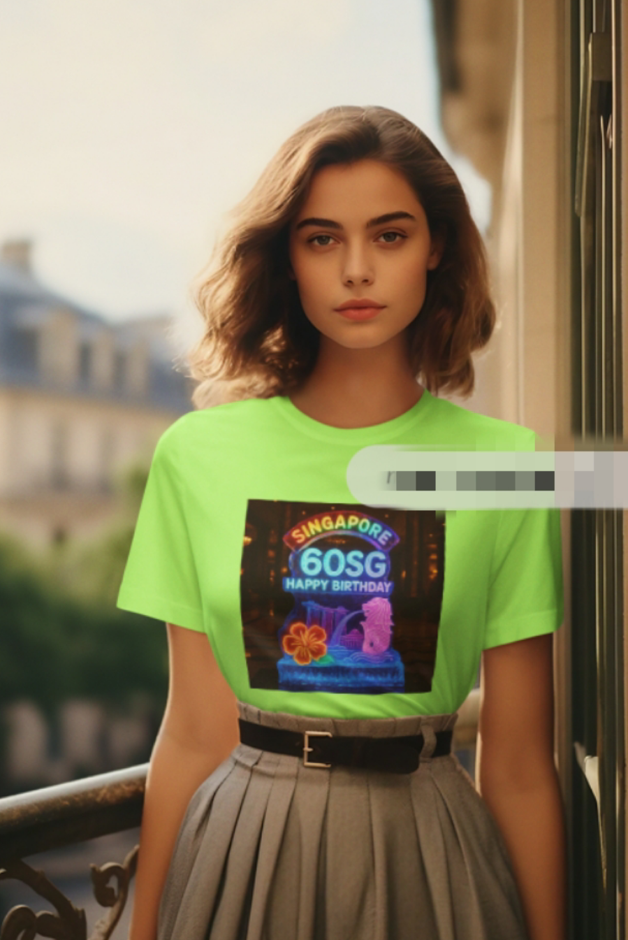 Lady casual t-shirt