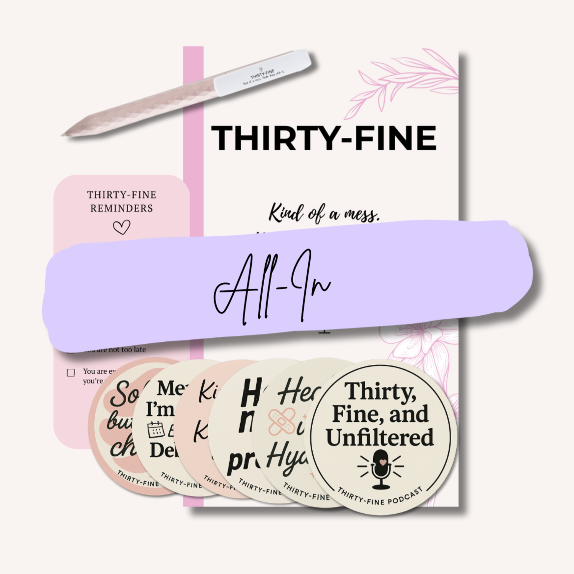 Thirty Fine Script Thirty-Fine Book: All-In Bundle - PREORDER
