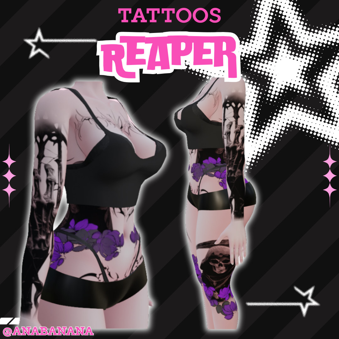 ☠️ Reaper Tatts | Vrbase Egirl